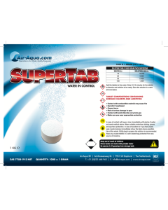 SuperTab - Chlordioxid - 1000 gram - 10%