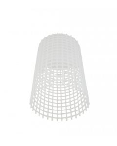 Tube à grille Ø 160mm x Longeur 1000mm (blanc)