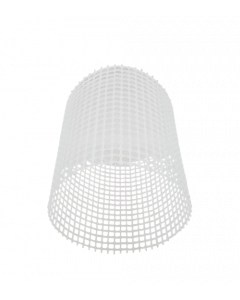 Gitterrohr Ø 245mm x Länge 1000mm (weiß)