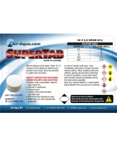 SuperTab - Chlordioxid - 36 Tablette x 0.5 Gramm - 4%