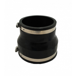 Manchon Universel (réducteur, connecteur, adaptateur, accessoire)  caoutchouc gris 32mm avec filetage femelle aspirateur 8505122101