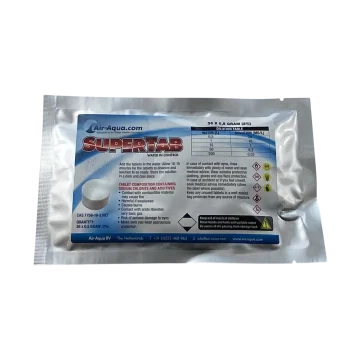 SuperTab - Dioxyde de chlore - 36 Tabs x 0.5 gramme - 2%