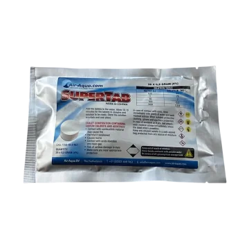 SuperTab - Dioxyde de chlore - 36 Tabs x 0.5 gramme - 4%