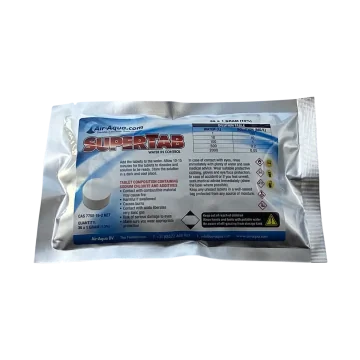 SuperTab - Dioxyde de chlore - 36 Tabs x 1 gramme - 10%
