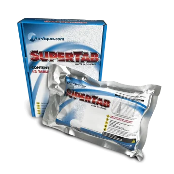 SuperTab - Dioxyde de chlore - 12 Tabs x 20 grammes - 10%