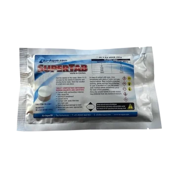 SuperTab - Dioxyde de chlore - 36 Tabs x 0.5 gramme - 10%