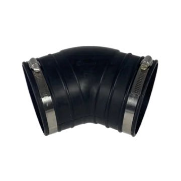 Flexibele EPDM bocht (45°) 125mm