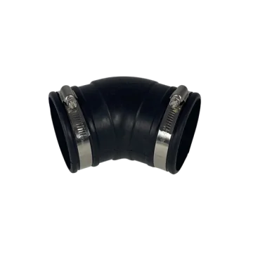 Flexibele EPDM bocht (45°) 75mm