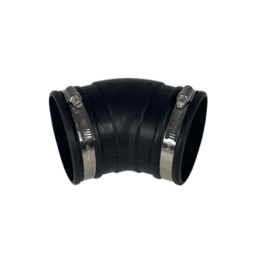 Flexibele EPDM bocht (45°) 90mm