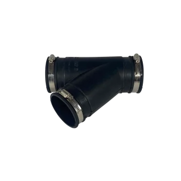 Flexibel EPDM Y-stuk 75mm