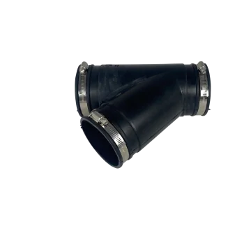 Pièce en Y en EPDM souple 90mm