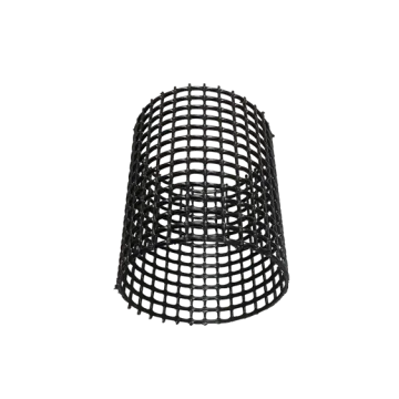 Tube à grille Ø 160mm x Longeur 1000mm (noir)