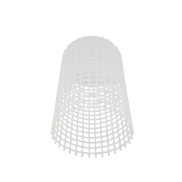 Tube à grille Ø 160mm x Longeur 1000mm (blanc)
