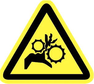 danger of gears